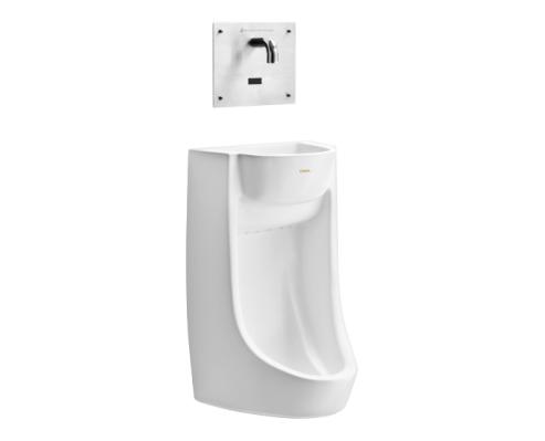 Urinal with Integrated Wash Basin